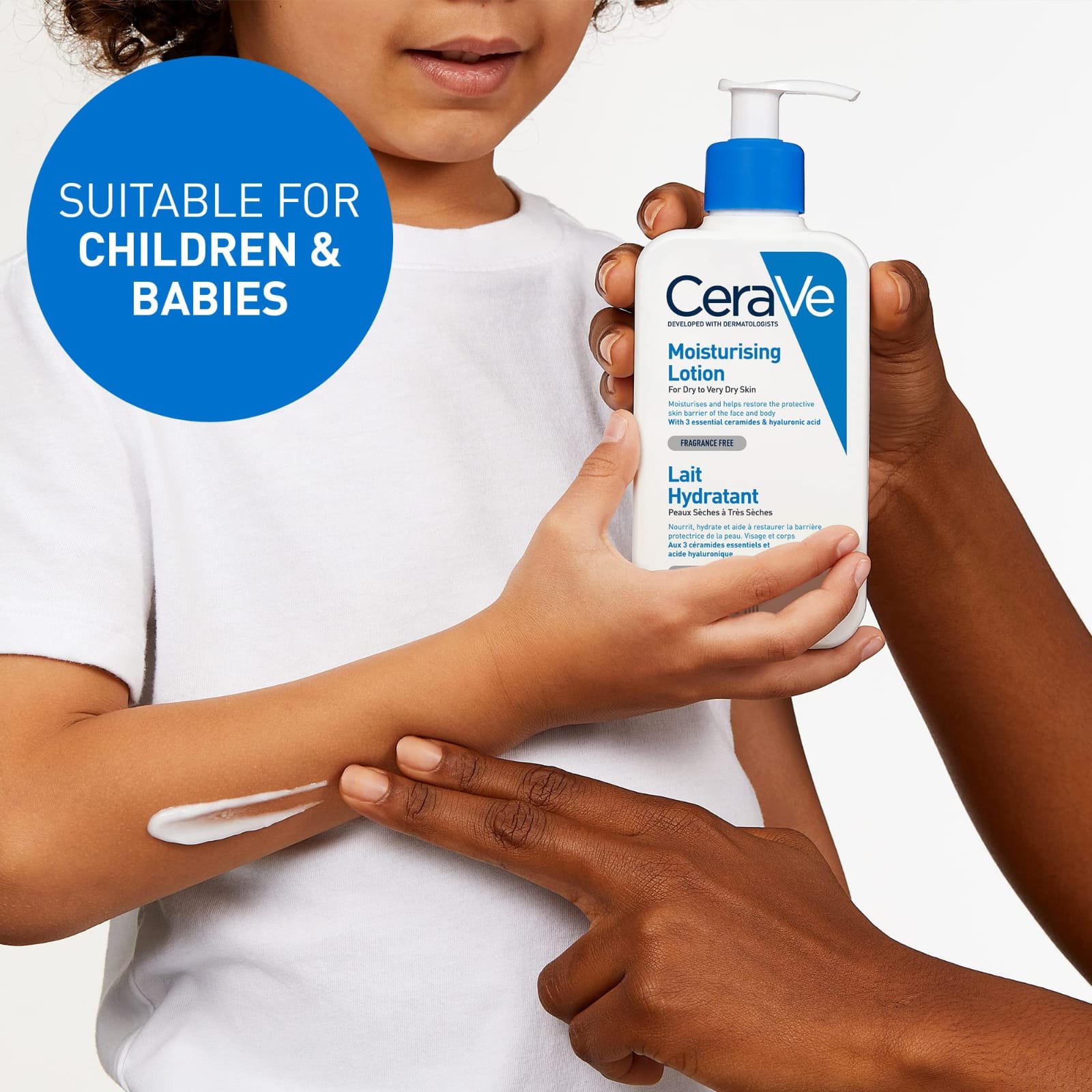 CeraVe Moisturising Lotion 236ml / 8oz - Hydrating Body & Face Lotion for Dry to Very Dry Skin with Ceramides & Hyaluronic Acid